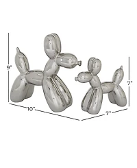 Contemporary Dog Sculpture, Set of 2