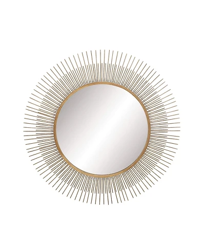 Modern Metal Wall Mirror, 36" x 36"