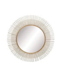 Modern Metal Wall Mirror, 36" x 36"