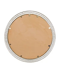 Metal Contemporary Wall Mirror, 37" x 37"