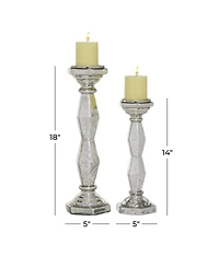 Glam Candle Holder, Set of 2