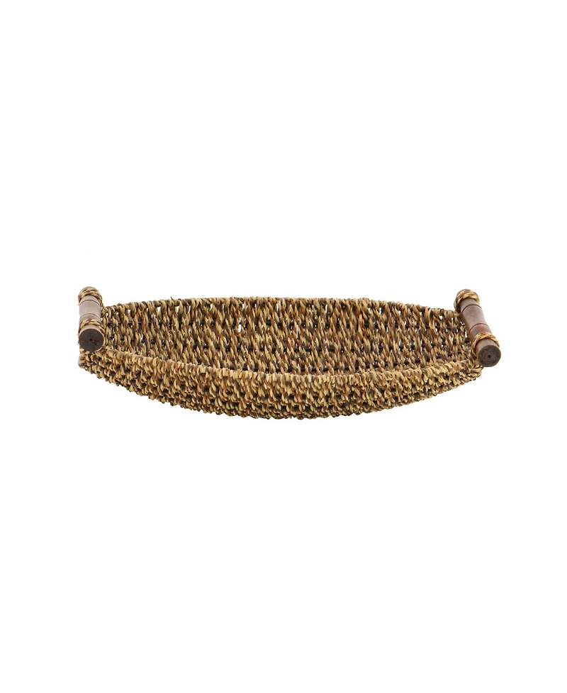 Metal Coastal Storage Basket, Set of 3