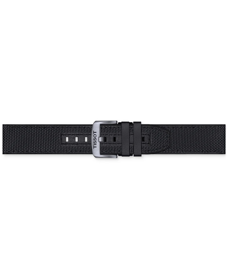 Tissot Men's Swiss Chronograph Supersport Textile Strap Watch 40mm