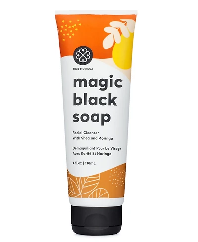 True Moringa Gentle Exfoliating Cream Facial Cleanser, 4 oz.
