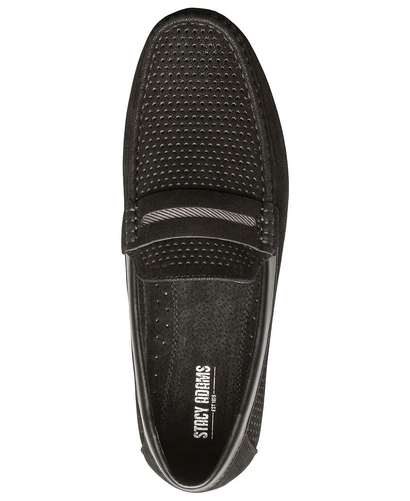 Men's Corby Moccasin Toe Saddle Slip-on Loafer
