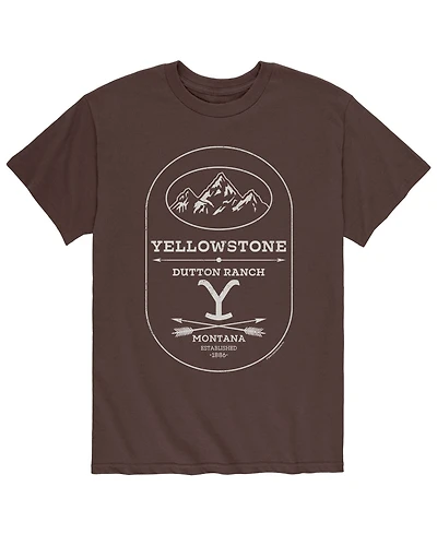 Men's Yellowstone Dutton Ranch Montana T-shirt