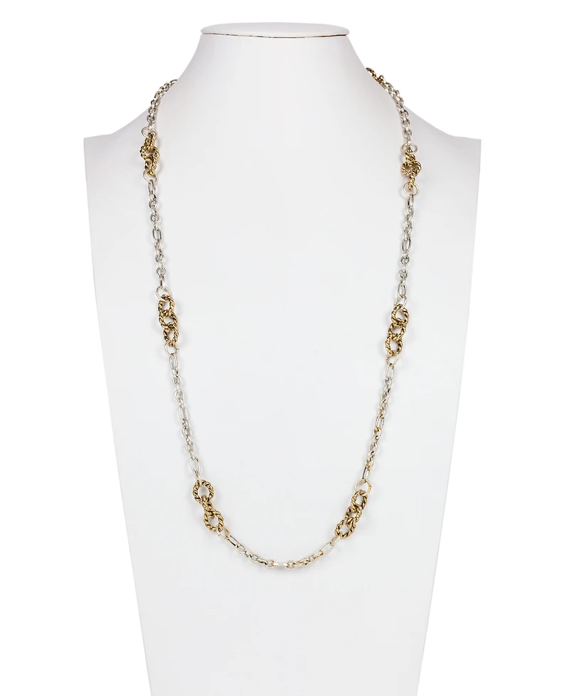 Patricia Nash Rope Ring Station Necklace