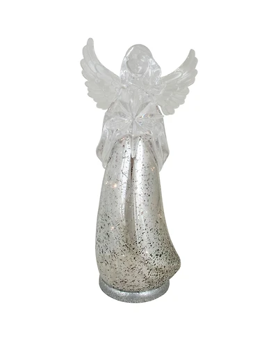 13" Lighted Angel Holding a Star Christmas Tabletop Figurine