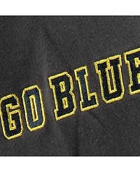 Big Boys Charcoal Michigan Wolverines Logo Pullover Hoodie