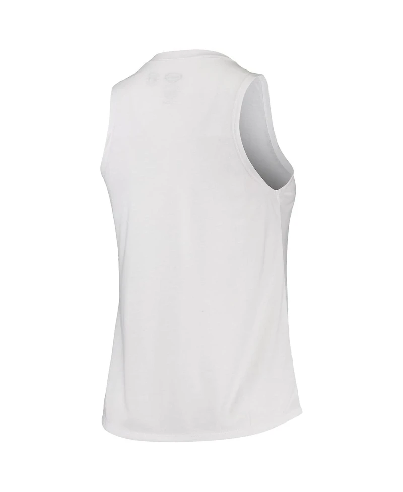 Women's White, Black Boston Red Sox Sonata Tank Top and Leggings Set