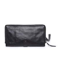 Old Trend Women's Genuine Leather Snapper Clutch