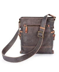 Old Trend Women's Genuine Leather Leeds Castle Crossbody Bag