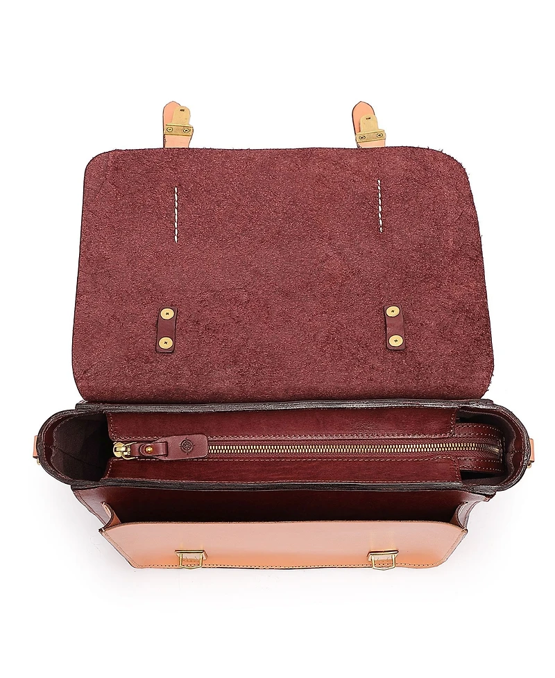 Old Trend Women's Genuine Leather Alder Brief Bag
