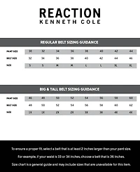 Kenneth Cole Reaction Men's Stretch Reversible Faux-Leather Belt