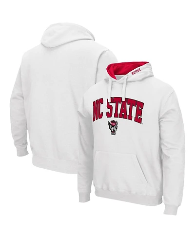 Men's Colosseum Nc State Wolfpack Arch & Logo 3.0 Pullover Hoodie