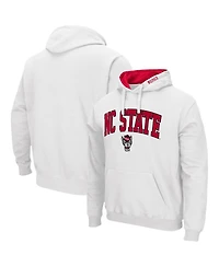 Men's Colosseum Nc State Wolfpack Arch & Logo 3.0 Pullover Hoodie