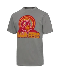 Men's Junk Food Graphite Tampa Bay Buccaneers Wonderland Infinity Vibe T-shirt