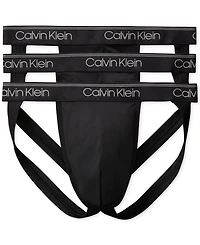Calvin Klein Men's 3-Pk Micro Stretch Jock Straps Underwear