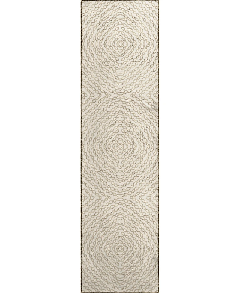 Dalyn Brisbane Washable BR3 2'3" x 7'6" Runner Area Rug