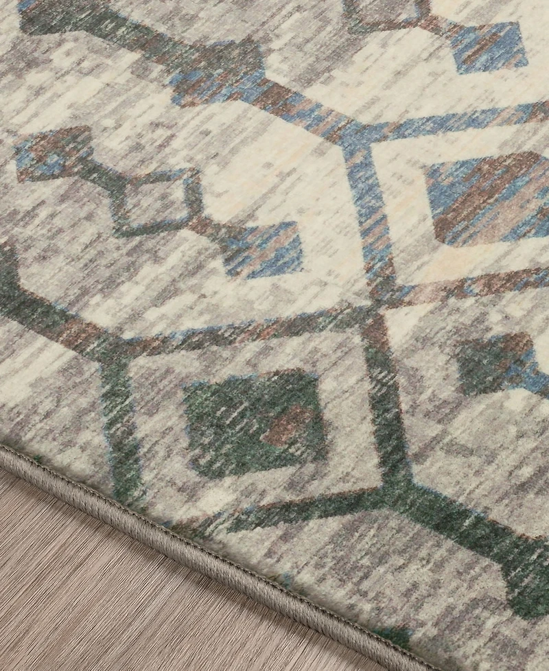Dalyn Brisbane Washable BR8 2'3" x 7'6" Runner Area Rug