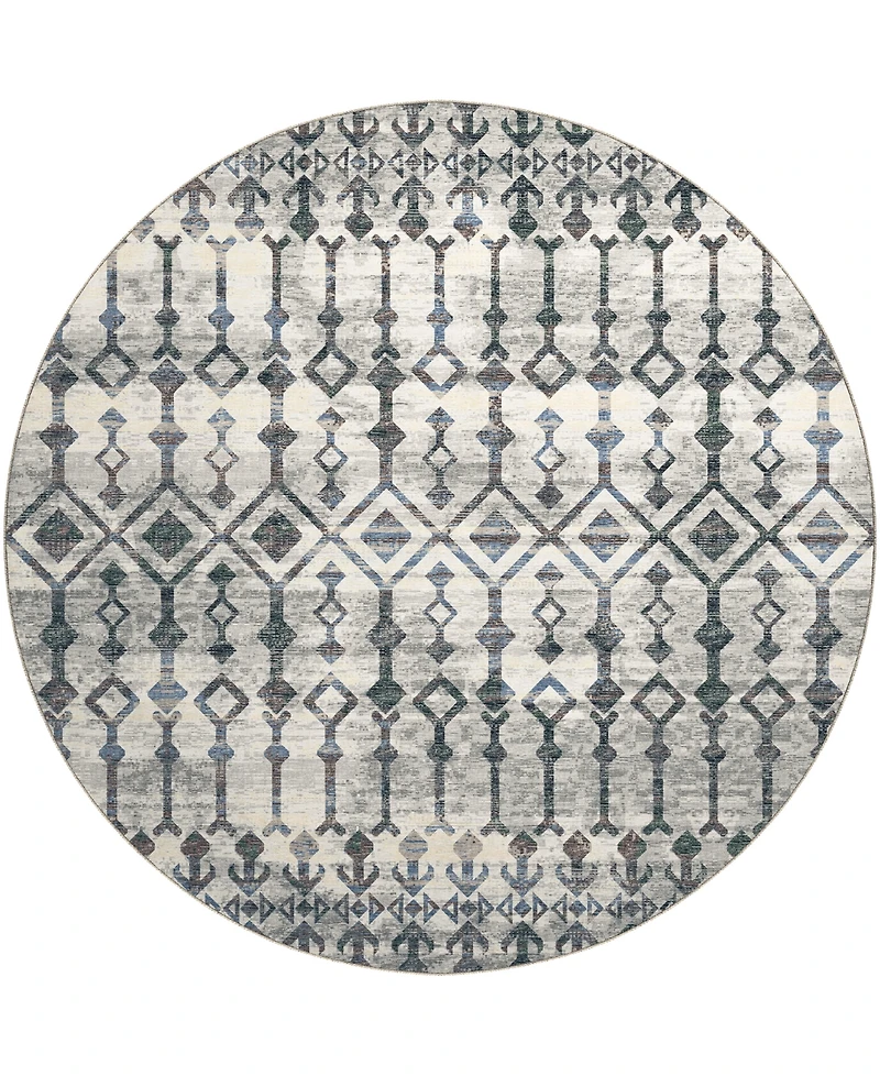 Dalyn Brisbane Washable BR8 8' x Round Area Rug