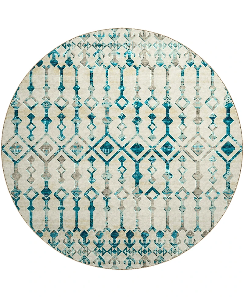 Dalyn Brisbane Washable BR8 8' x Round Area Rug