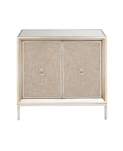 Wood Glam Cabinet