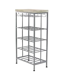 Contemporary Metal Wine Storage