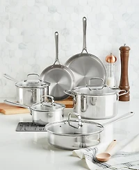 The Cellar Stainless Steel 11-Pc. Cookware Set, Exclusively at Macy's