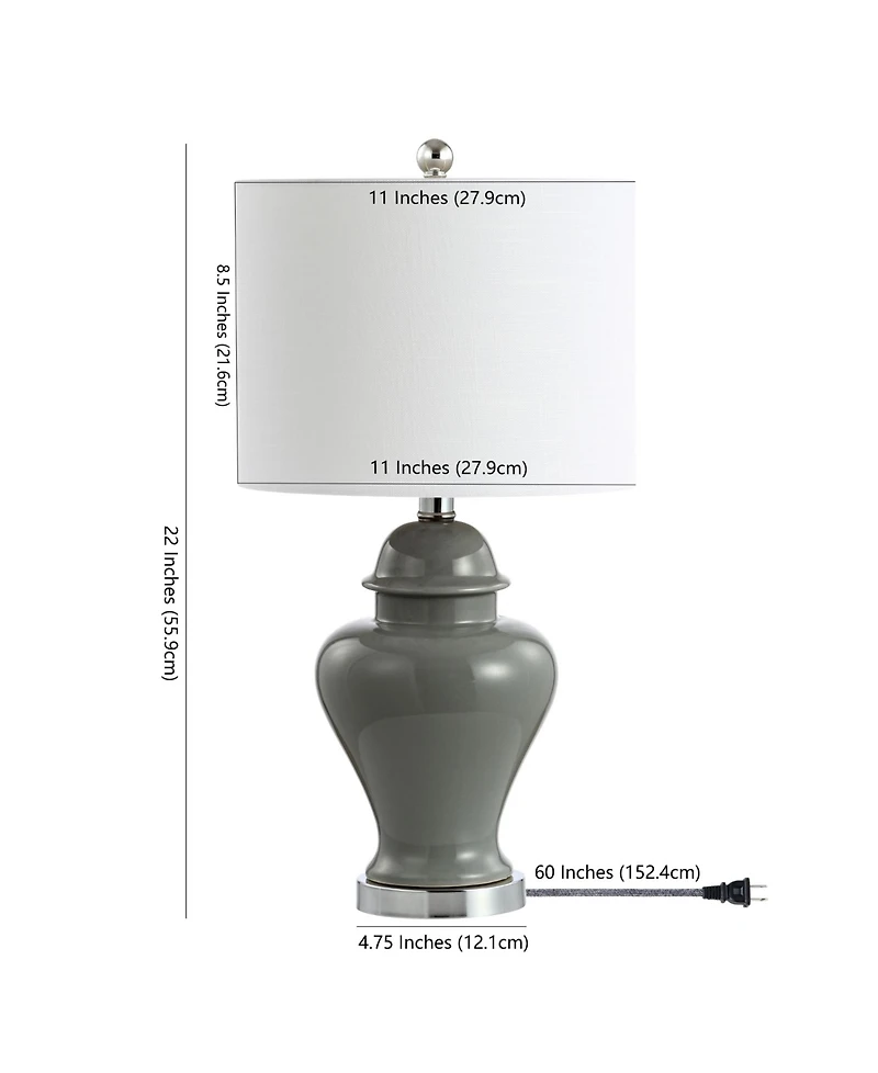 Qin Classic Cottage Led Table Lamp, Set of 2