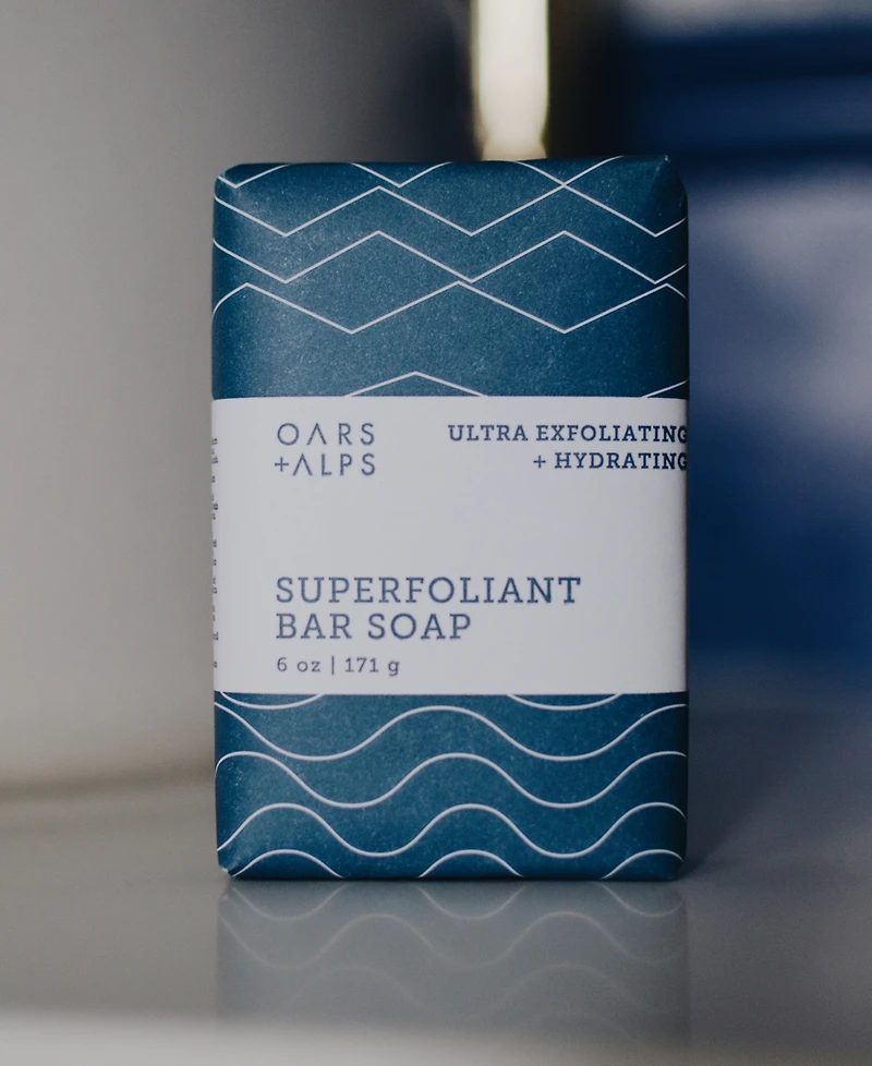 Oars + Alps Superfoliant Bar Soap
