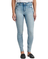 Silver Jeans Co. Women's Infinite Fit One Size Fits Four High Rise Skinny Jeans
