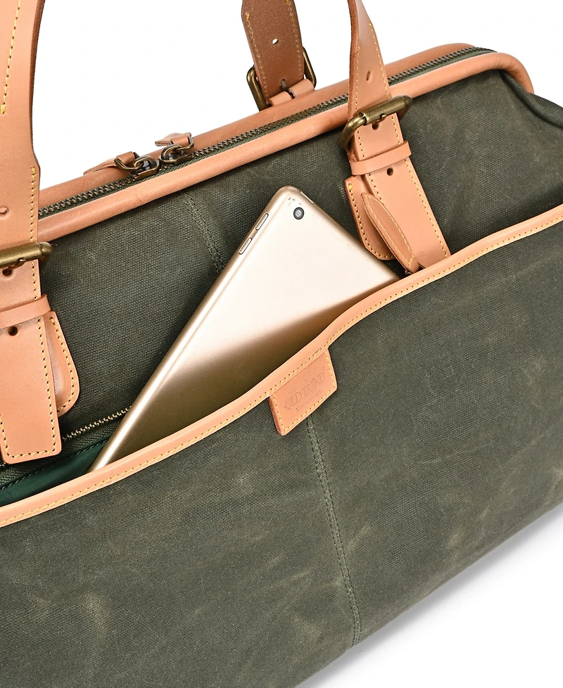Old Trend Women's Waxed Cotton Canvas Speedwell Travel Bag
