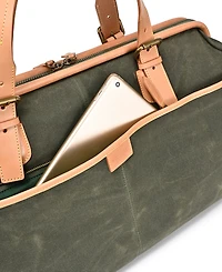Old Trend Women's Waxed Cotton Canvas Speedwell Travel Bag