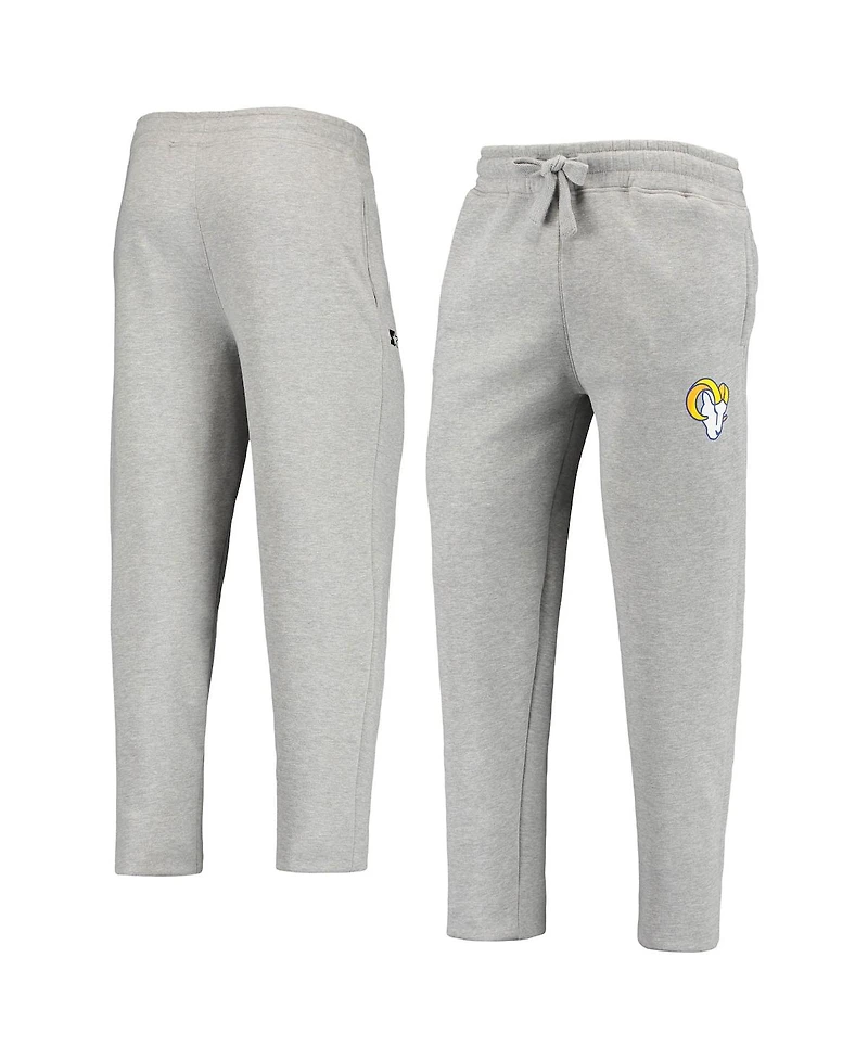 Men's Gray Los Angeles Rams Starter Option Run Sweatpants