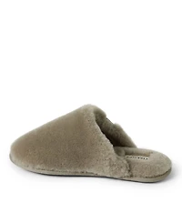 Dearfoams Men's Fireside by Broome Genuine Shearling Fuzzy Scuff House Slipper