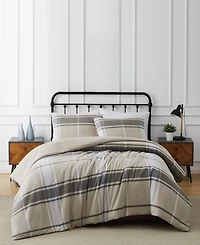 Truly Soft Preston Plaid 3 Piece Flannel Comforter Set