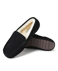 Fireside By Dearfoams Women's Mel Genuine Shearling Moccasin Slipper