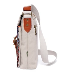 Tsd Brand Four Season Canvas Crossbody Bag