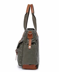 Tsd Brand Urban Light Coated Canvas Tote Bag