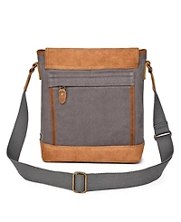 Tsd Brand Valley Oak Canvas Crossbody Bag