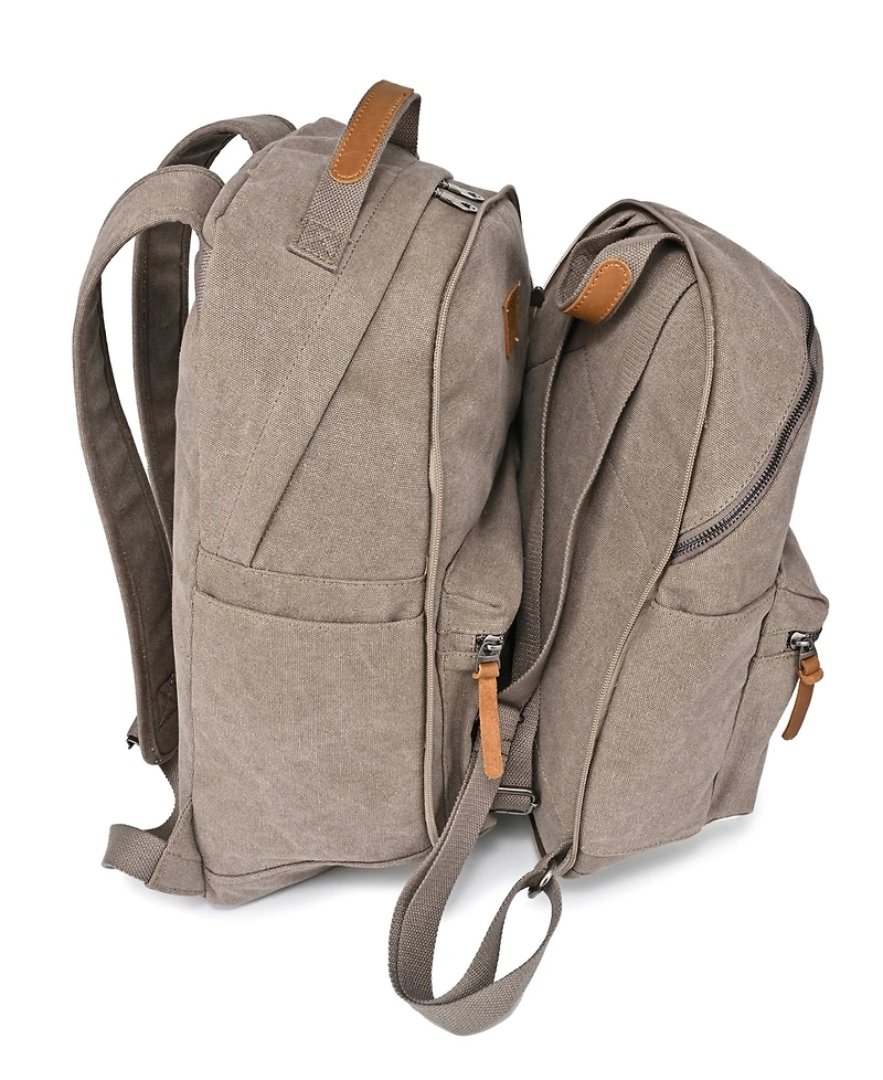Tsd Brand Trail and Tree Double Canvas Backpack