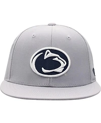 Men's Top of the World Gray Penn State Nittany Lions Fitted Hat
