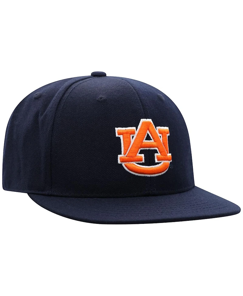 Men's Top of the World Navy Auburn Tigers Team Color Fitted Hat