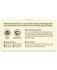 Sun Bum Restoring Night Cream