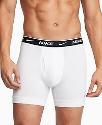 Nike Men's 3-Pack Dri-fit Essential Cotton Stretch Boxer Briefs