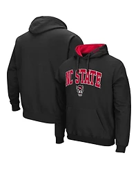 Men's Colosseum Nc State Wolfpack Arch & Logo 3.0 Pullover Hoodie