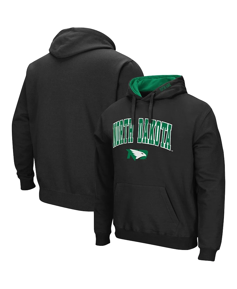 Colosseum Men's North Dakota Arch And Logo Pullover Hoodie