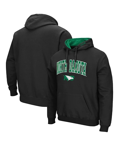 Colosseum Men's North Dakota Arch And Logo Pullover Hoodie