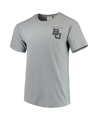 Men's Gray Baylor Bears Team Comfort Colors Campus Scenery T-shirt